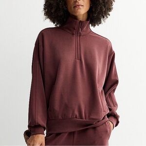 NWT FLX Solace 1/4 Zip Track Pullover Jacket - Size Large